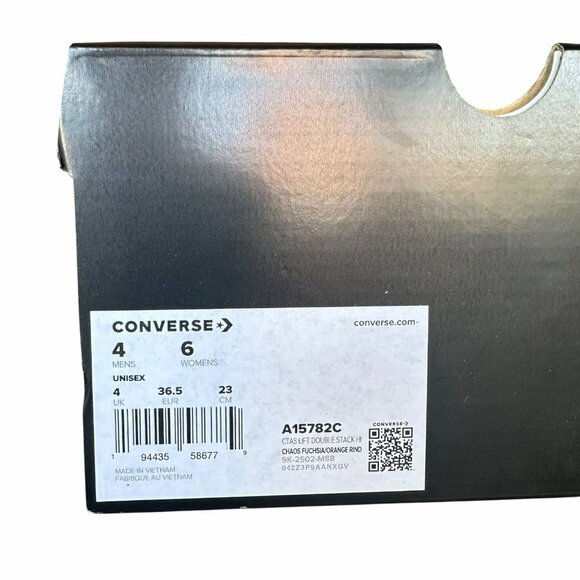 ❤️Converse Chuck Taylor Lift Platform Pride Sz 6 Women's Shoes Leopard A15782C❤️ - Picture 8 of 11